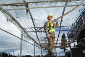 worker at construction site - safety products in Kingston, TN